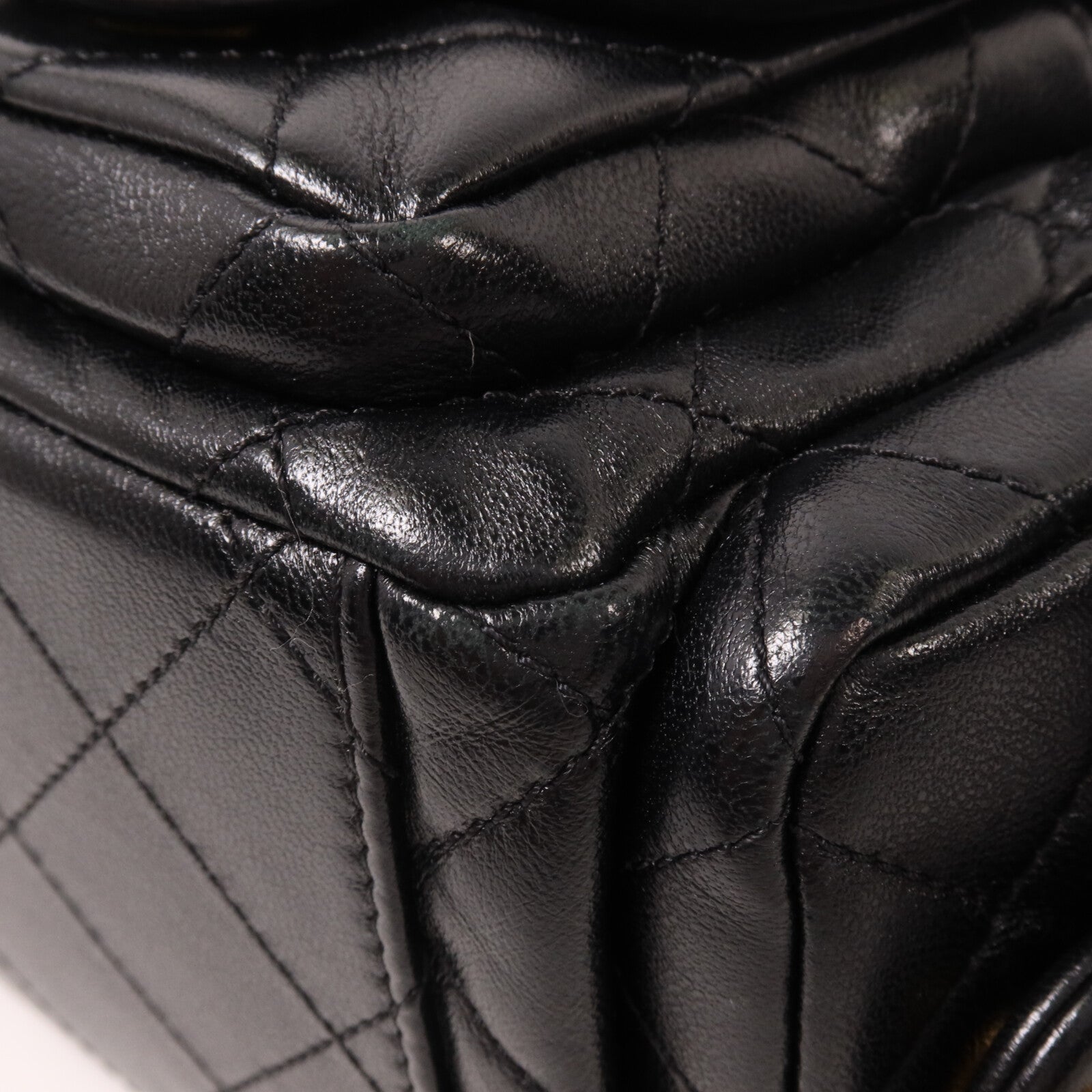 CHANEL 羊皮皮革25C Hobo Bag鏈帶肩背袋