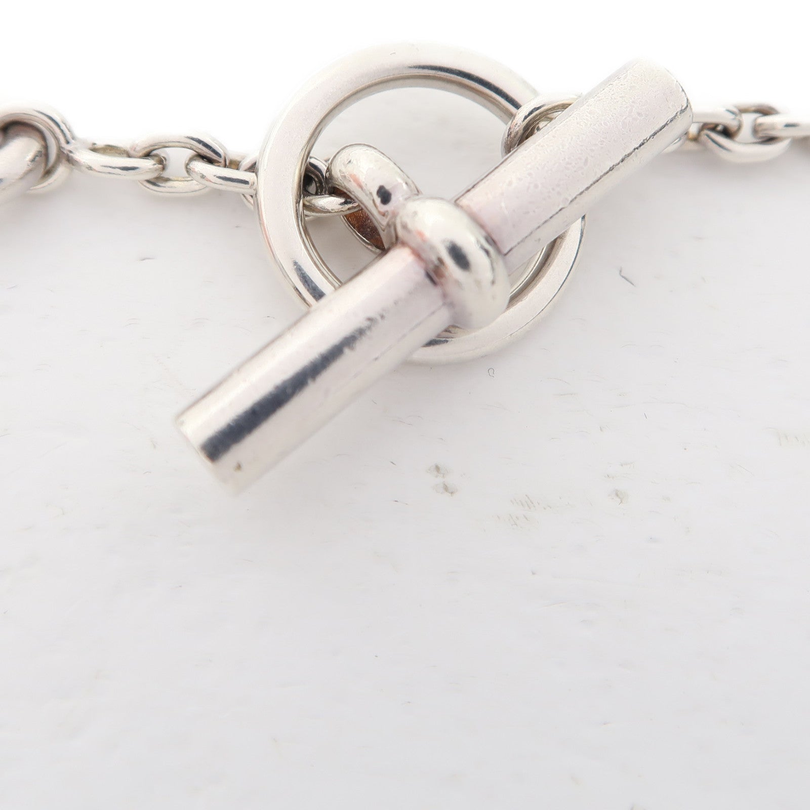 HERMES 925純銀Necklace項鍊銀色