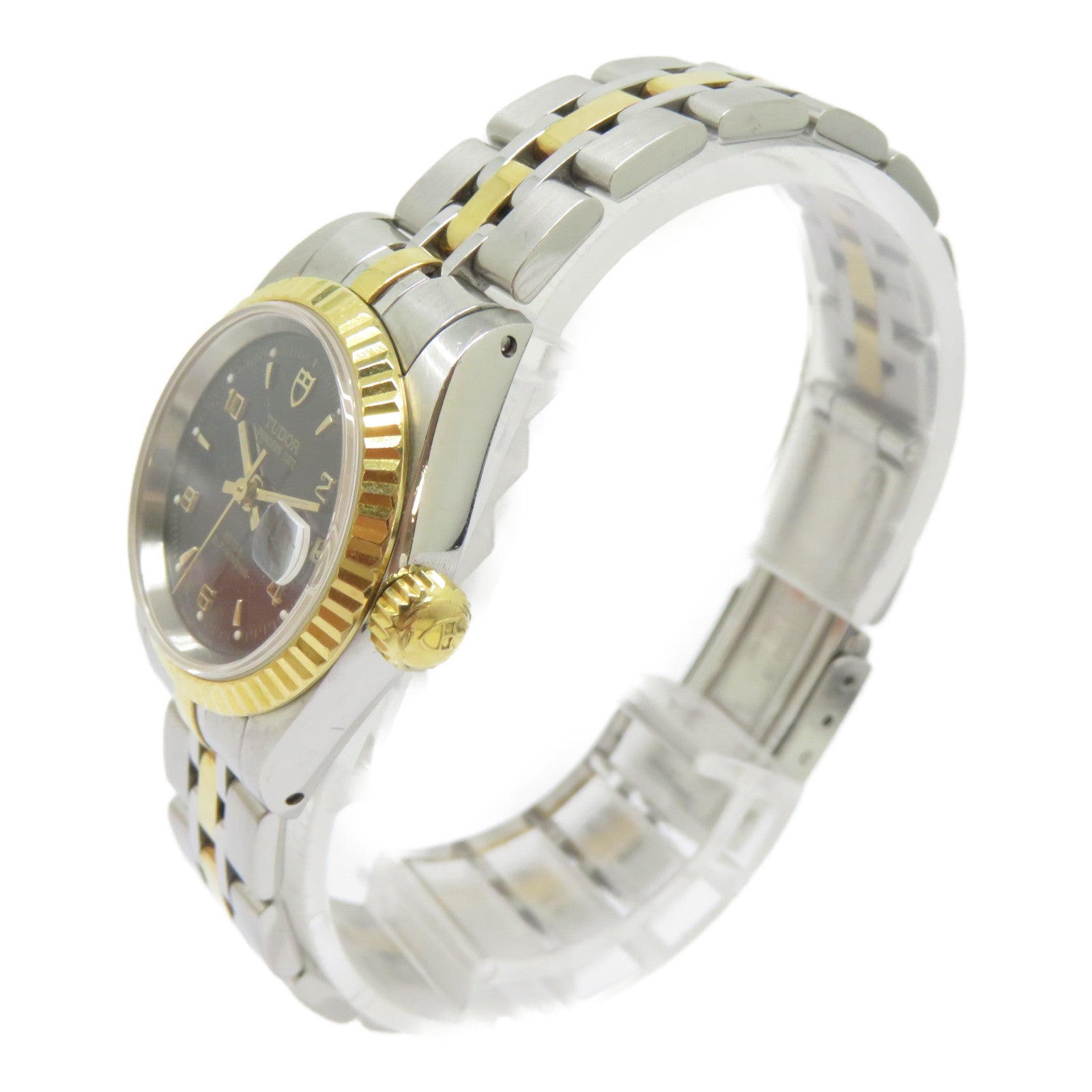 TUDOR Princess不鏽鋼手錶自動機芯黑色