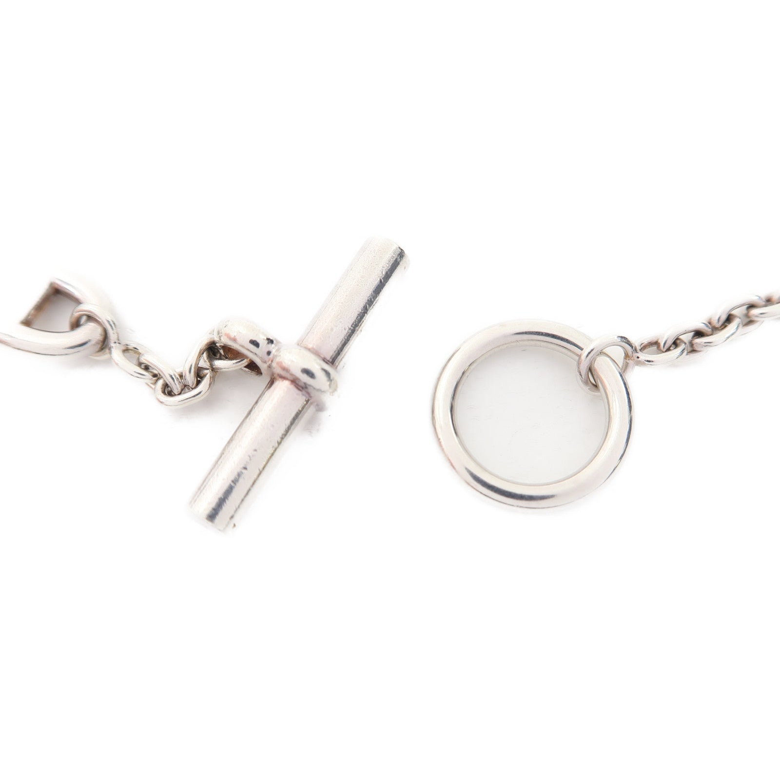 HERMES 925純銀Necklace項鍊銀色