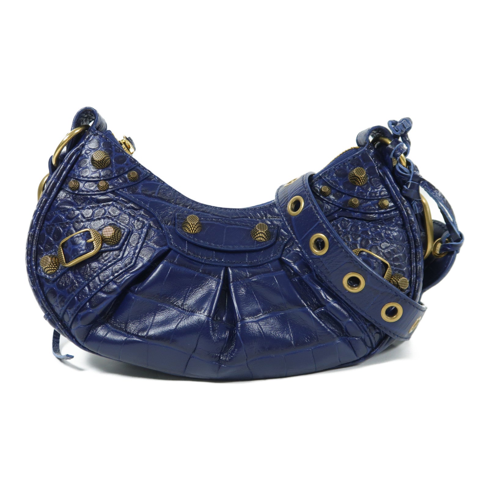 BALENCIAGA 牛皮皮革Le Cagole XS金扣肩背袋
