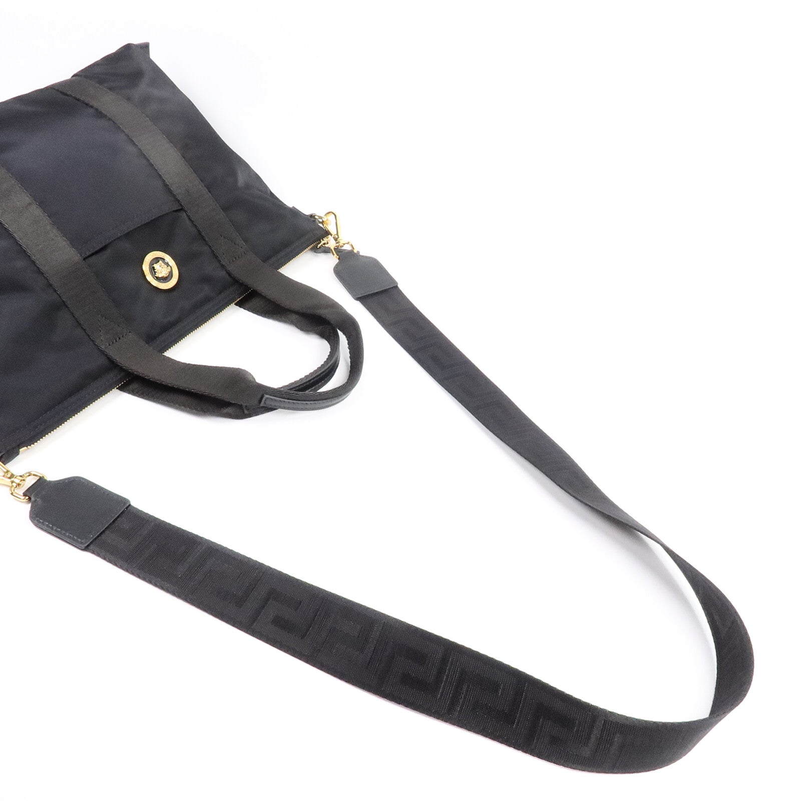 VERSACE 尼龍2 Way Shoulder Bag手挽肩背兩用袋