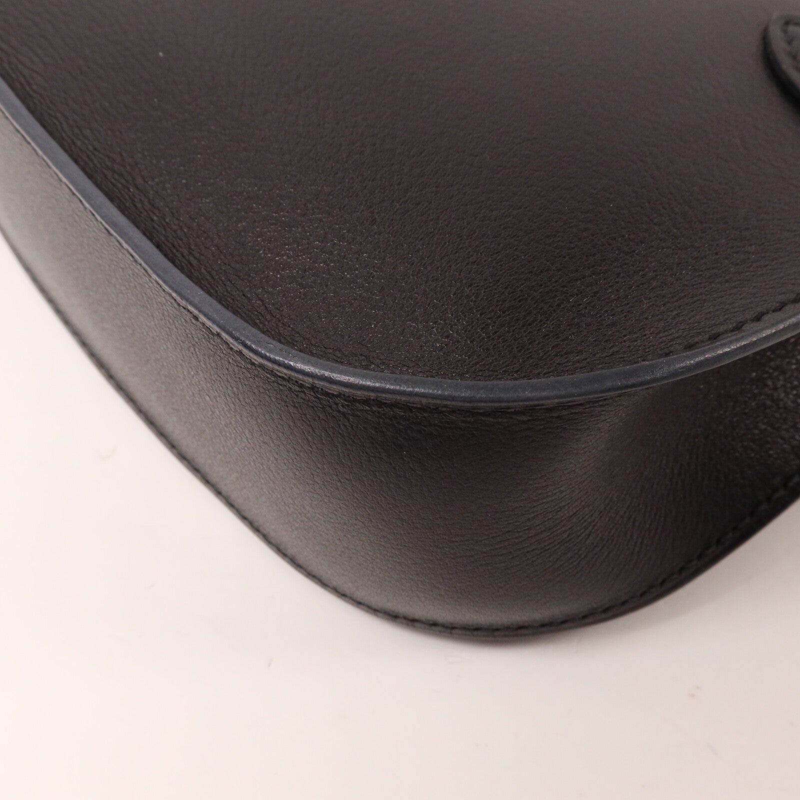 HERMES Evercolor皮革Jypsiere Mini肩背袋Noir