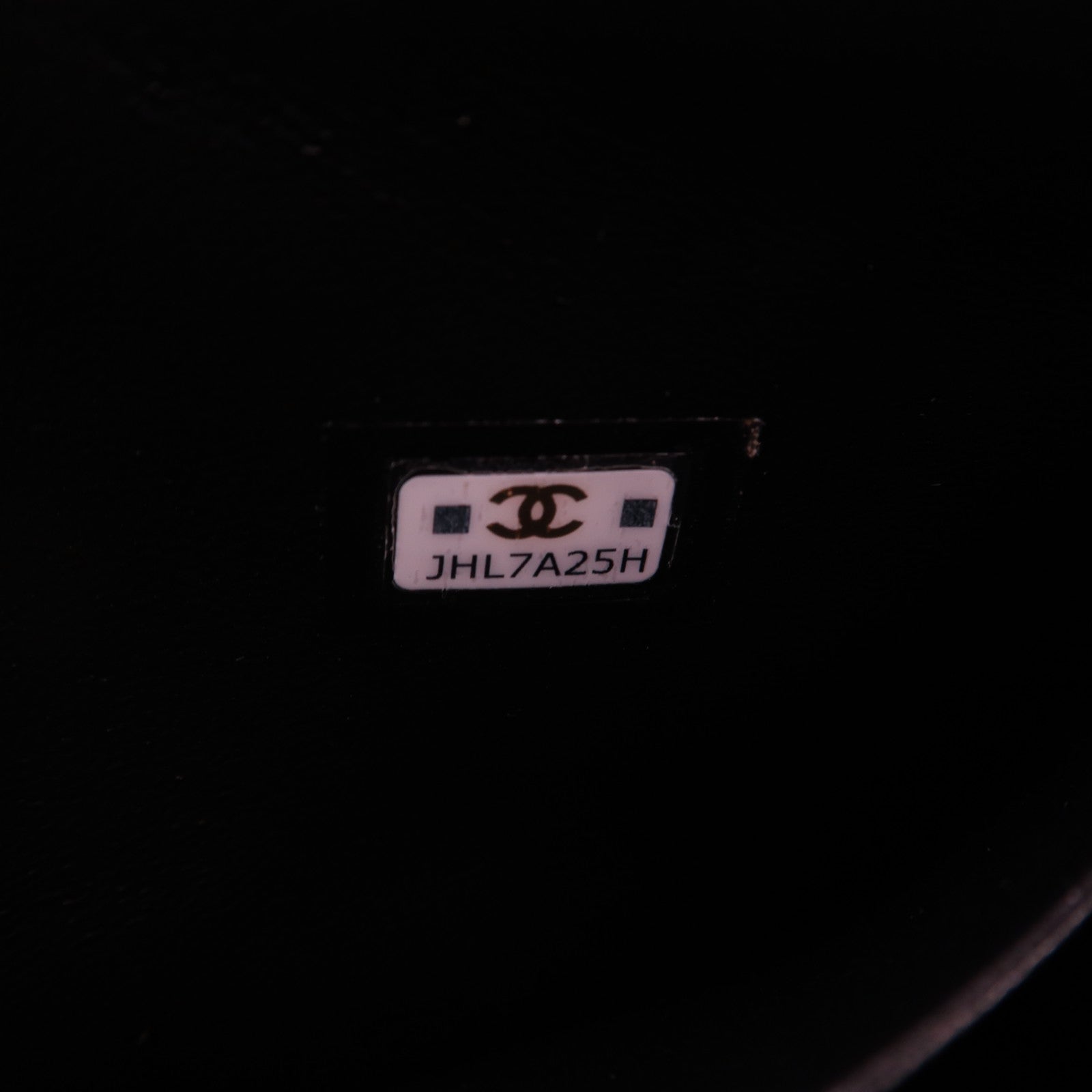 CHANEL 菱格羊皮皮革Kelly Top Handle金扣手挽肩背兩用袋黑色
