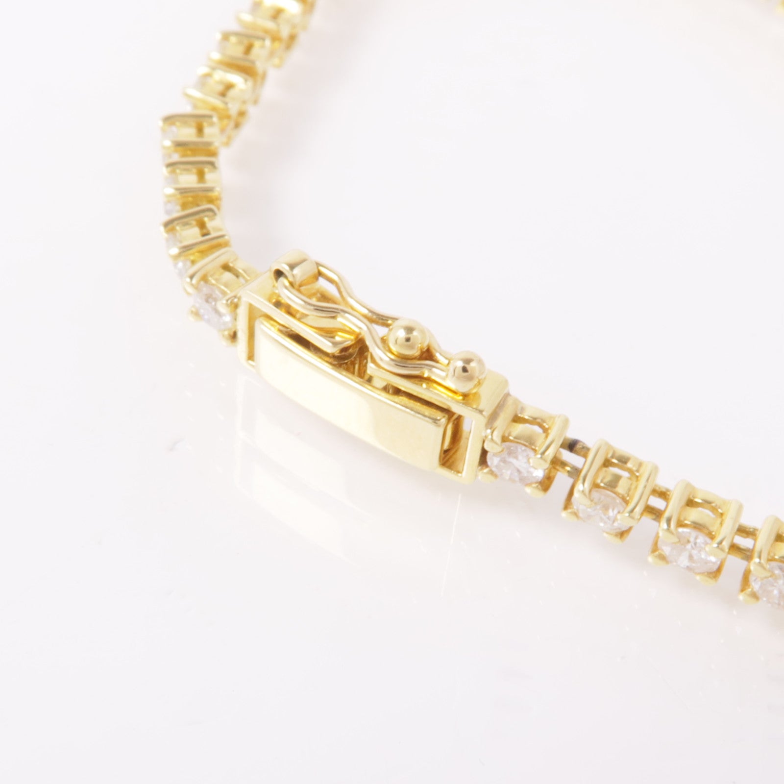 JEWELRY 【激減優惠】18K黃金Diamond Bracelet鑽石手鏈