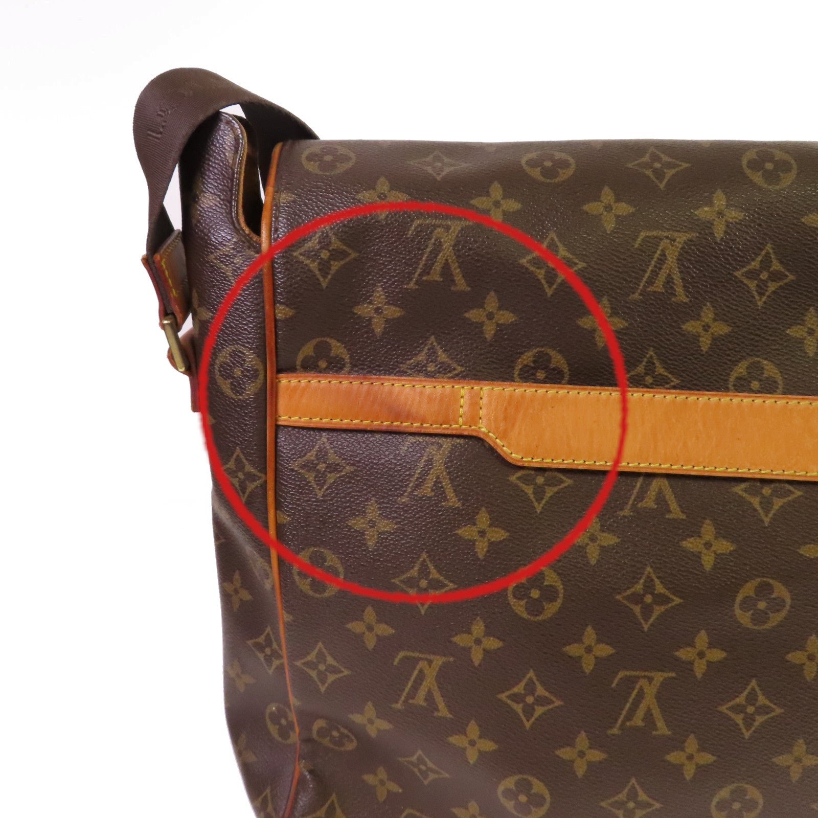 LOUIS VUITTON 【激減優惠】Monogram Abbesses Messenger Bag金扣肩背袋啡色
