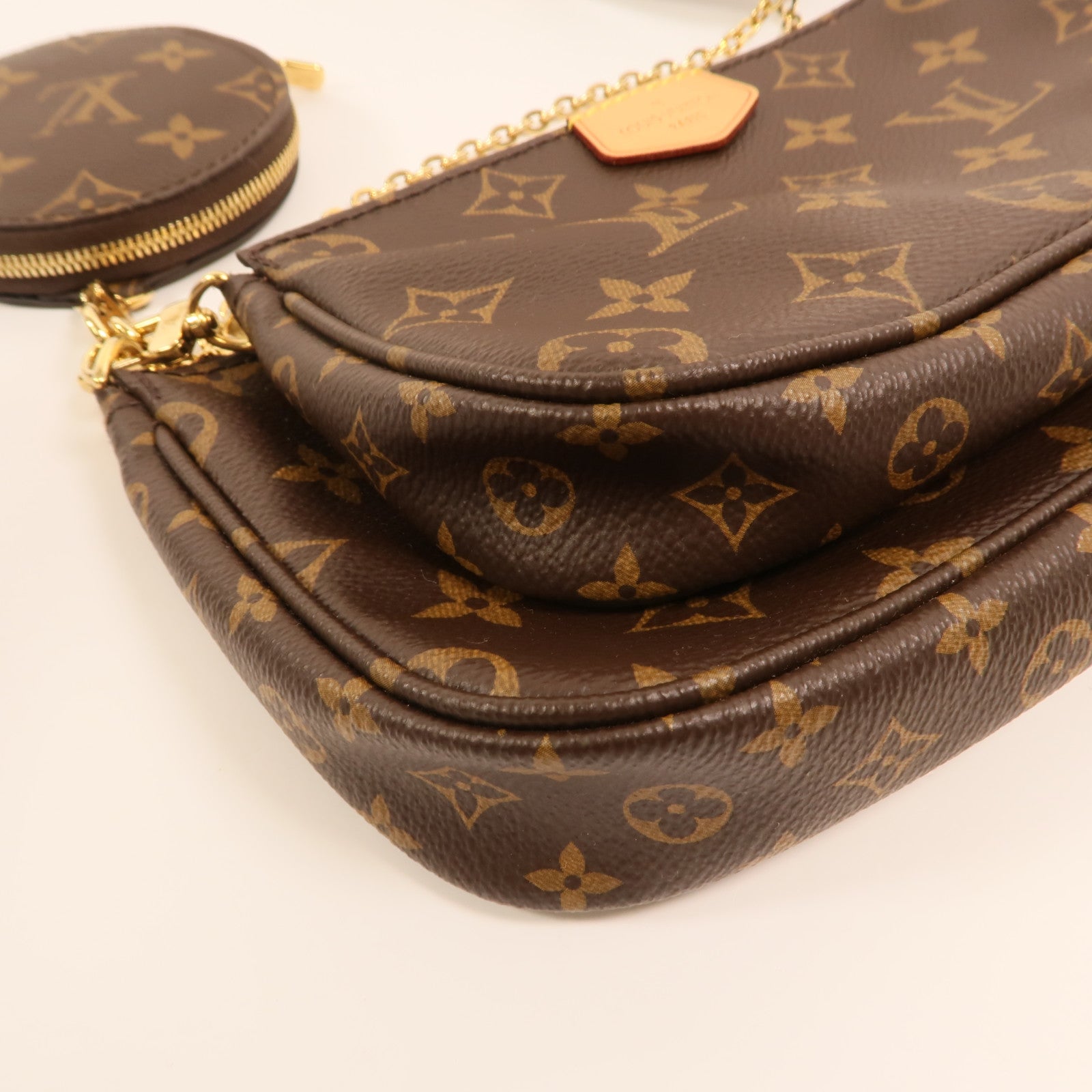 LOUIS VUITTON Monogram Multi Pochette Accessoires金扣肩背袋