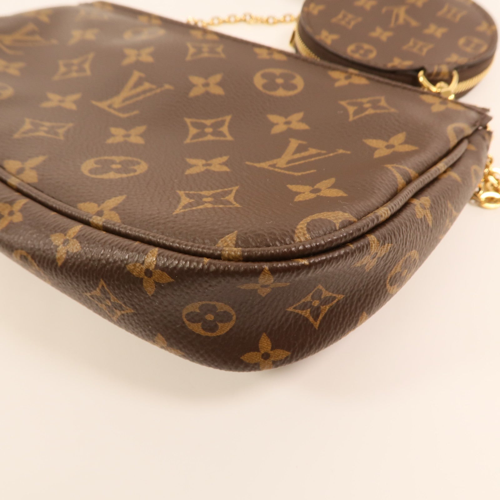 LOUIS VUITTON Monogram Multi Pochette Accessoires金扣肩背袋