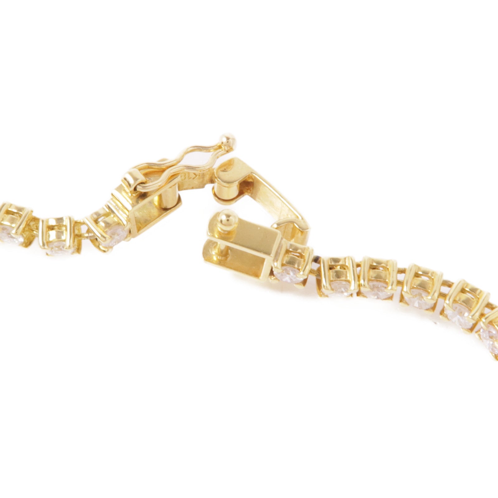 JEWELRY 【激減優惠】18K黃金Diamond Bracelet鑽石手鏈
