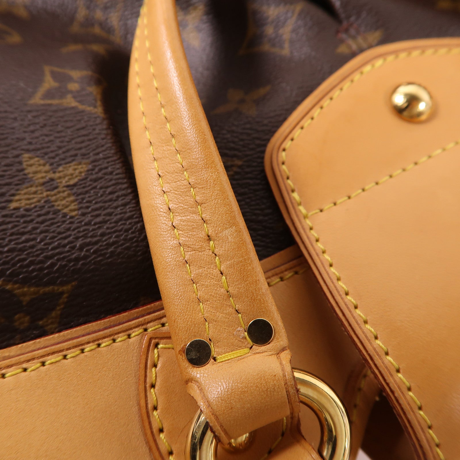 LOUIS VUITTON LV GHW Boetie MM 2 Way Shoulder Bag M45714 Monogram Brown