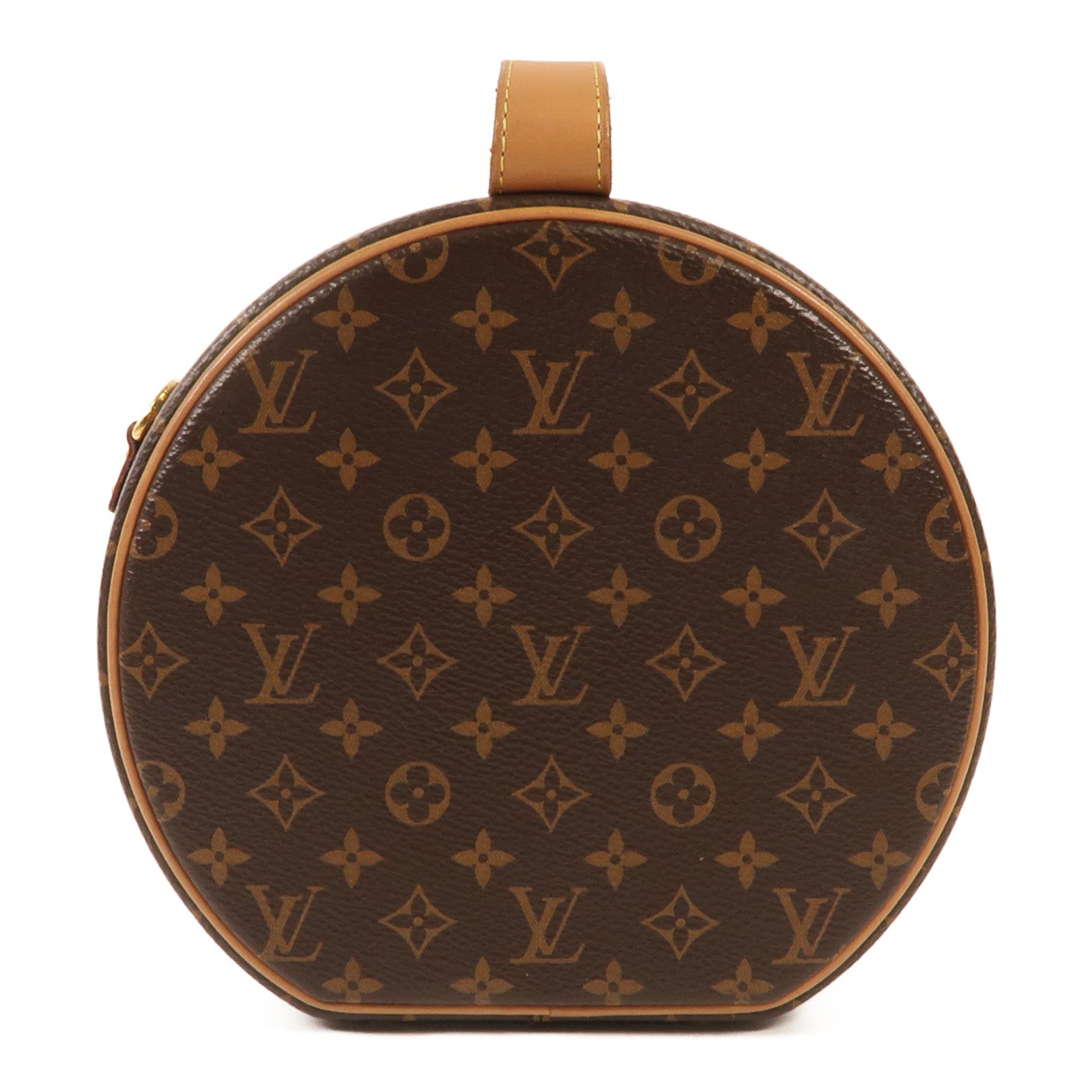 LOUIS VUITTON Monogram Petite Boite Chapeau金扣手挽肩背兩用袋