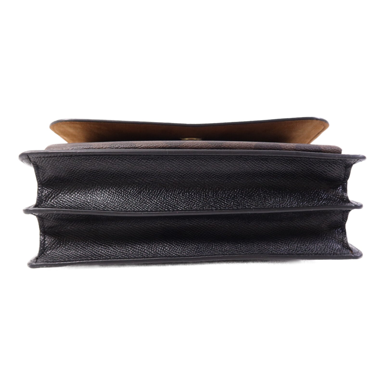COACH 牛皮皮革Chain Shoulder Bag金扣鏈帶肩背袋
