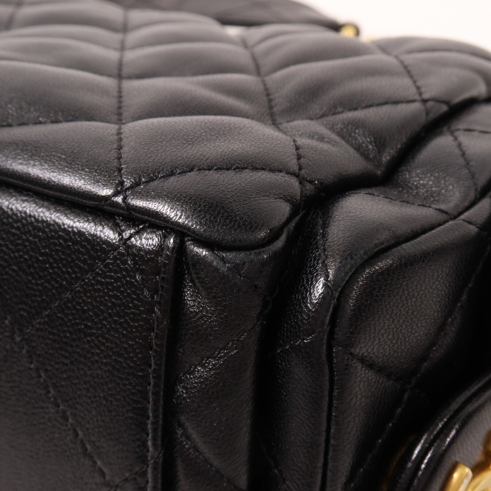 CHANEL 羊皮皮革25C Hobo Bag鏈帶肩背袋