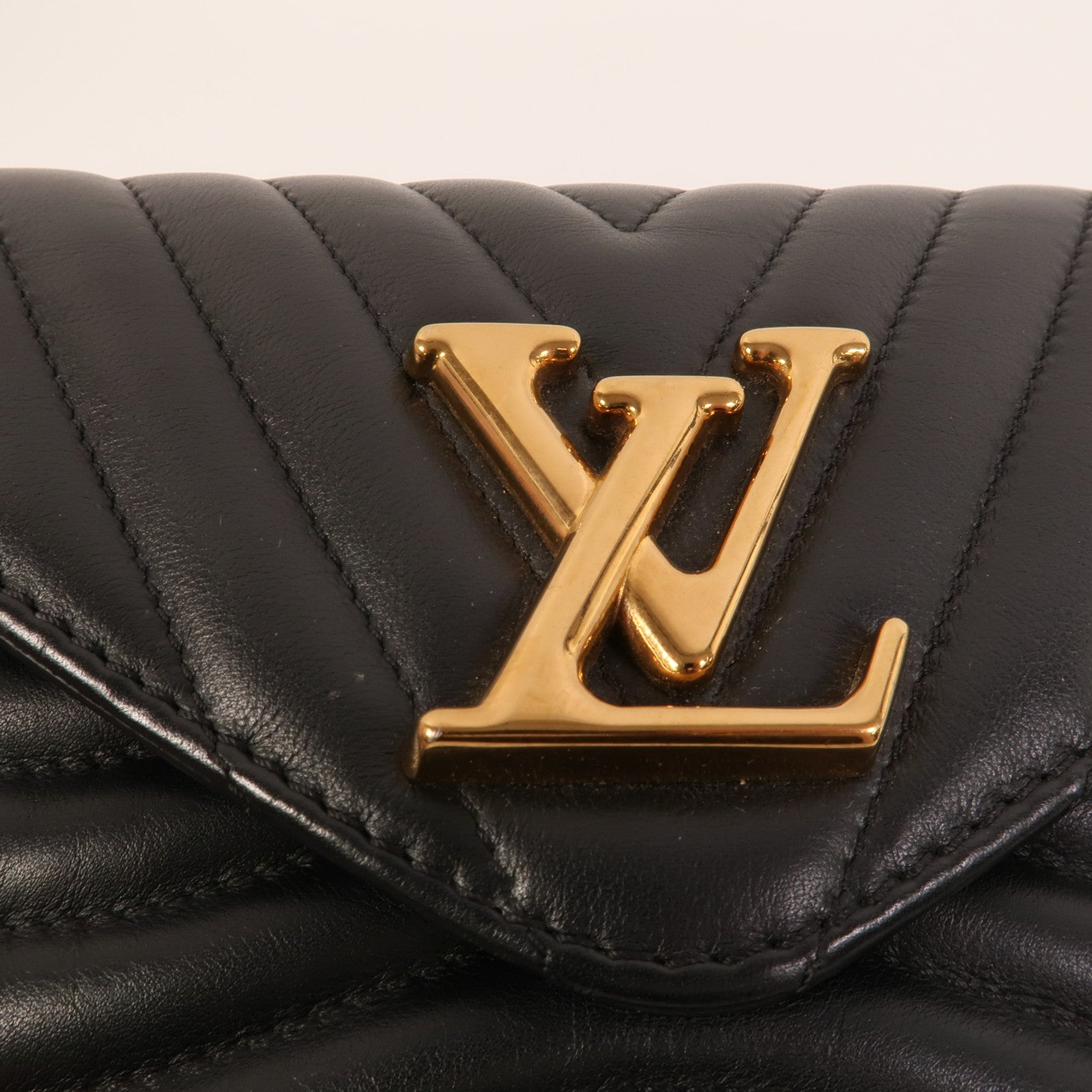 LOUIS VUITTON 牛皮皮革New Wave金扣手挽肩背兩用袋