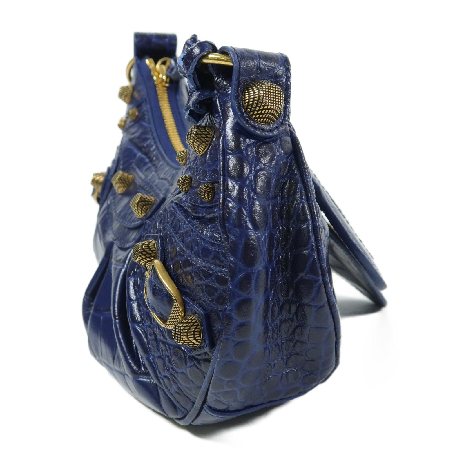 BALENCIAGA 牛皮皮革Le Cagole XS金扣肩背袋