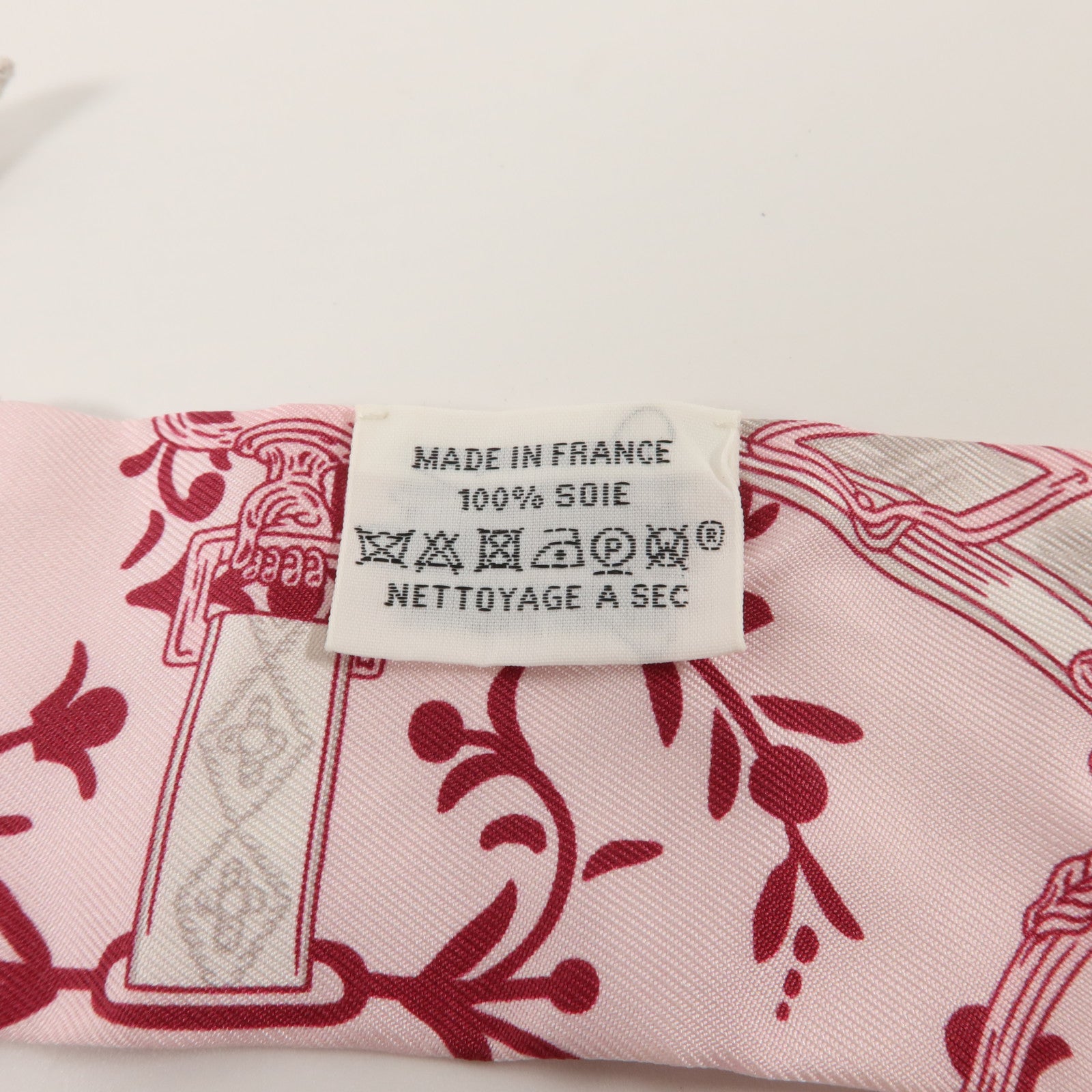 HERMES 絲質Twilly絲巾