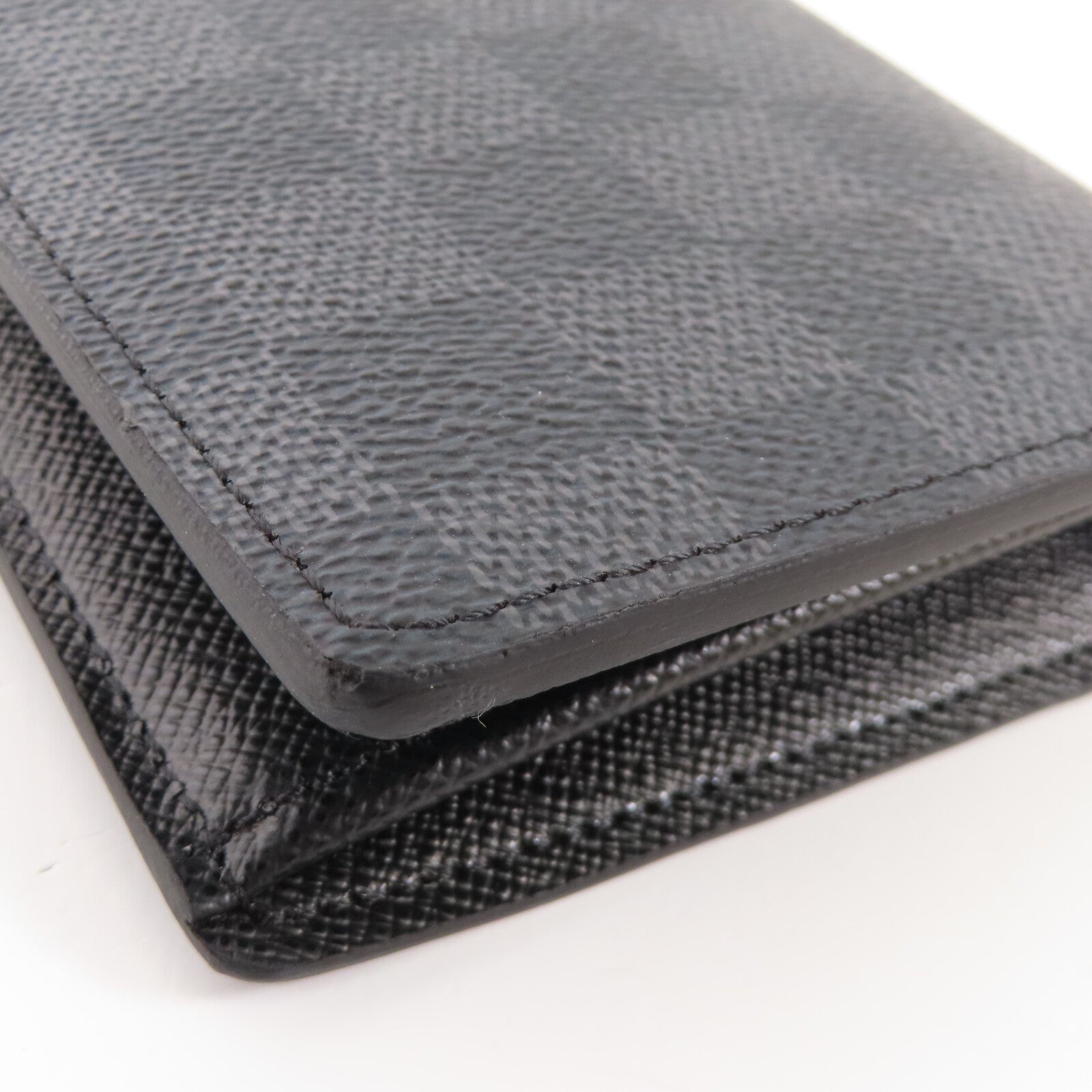 LOUIS VUITTON Damier Graphite Brazza Wallet長錢包