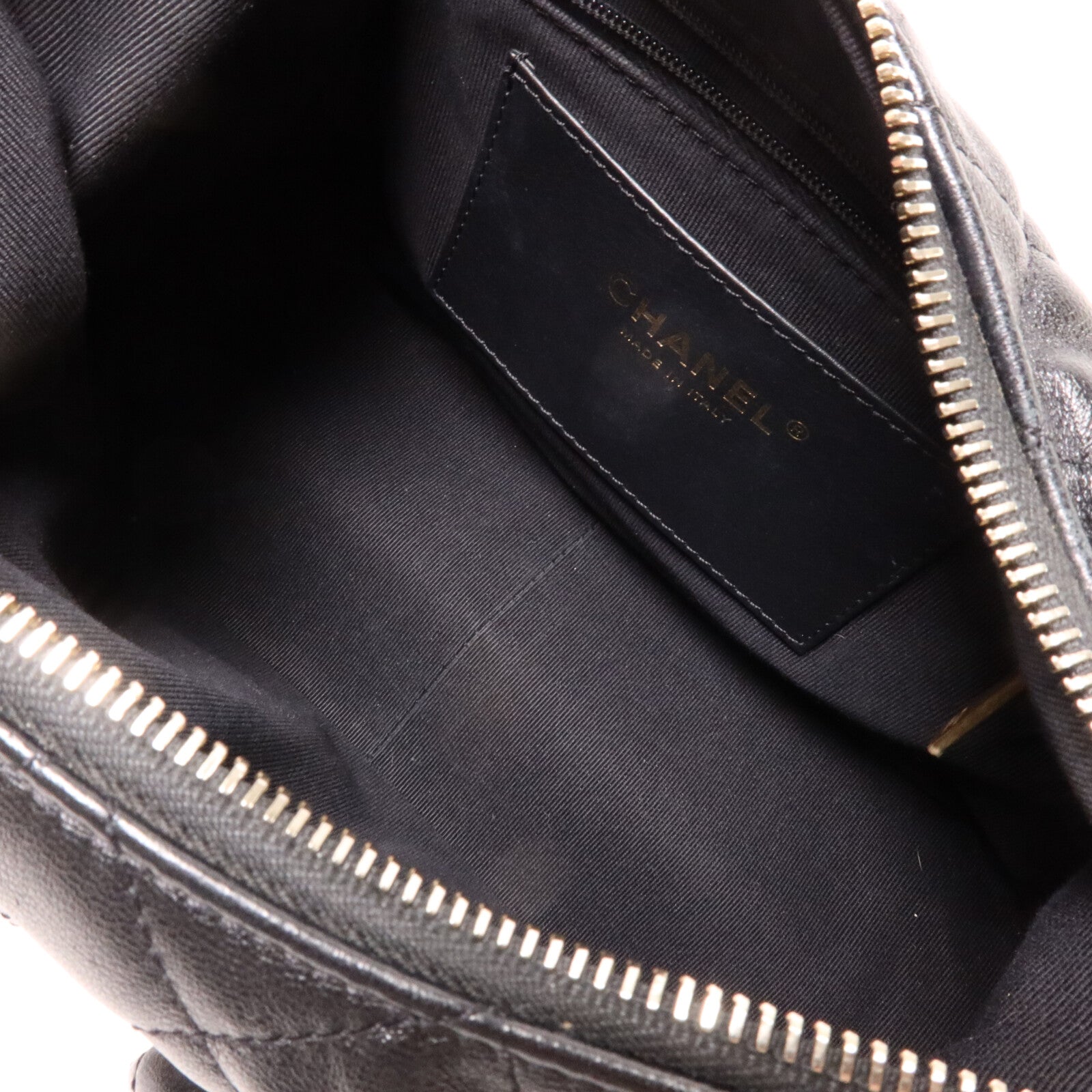 CHANEL 羊皮皮革25C Hobo Bag鏈帶肩背袋