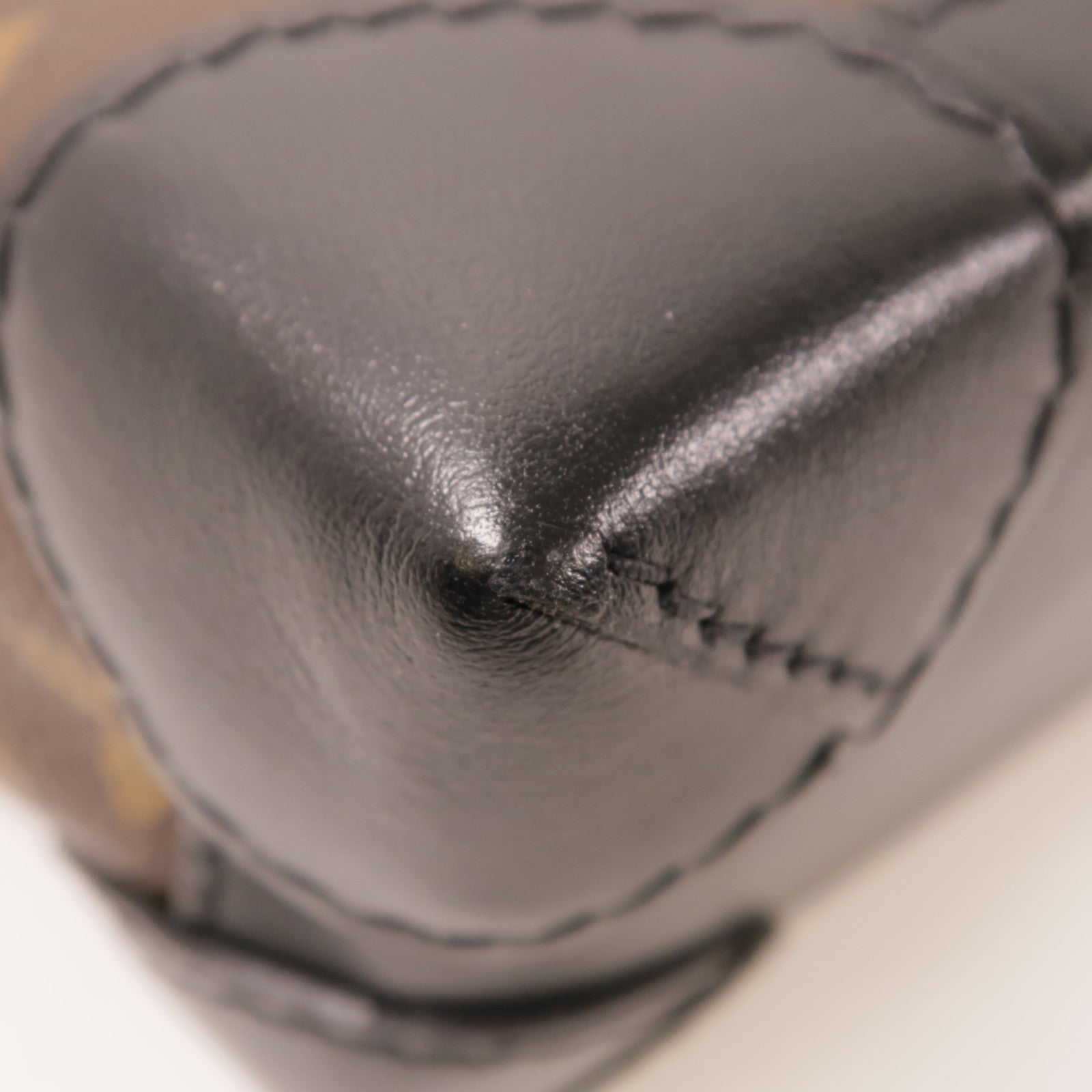 LOUIS VUITTON LV Steamer Nano Shoulder Bag M80327 Monogram Brown/Black