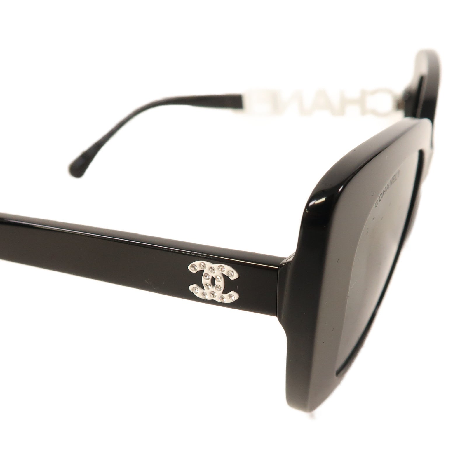 CHANEL PVC Sunglasses太陽眼鏡黑色