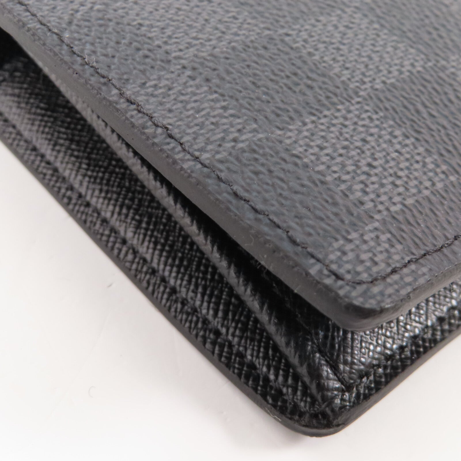 LOUIS VUITTON Damier Graphite Brazza Wallet長錢包
