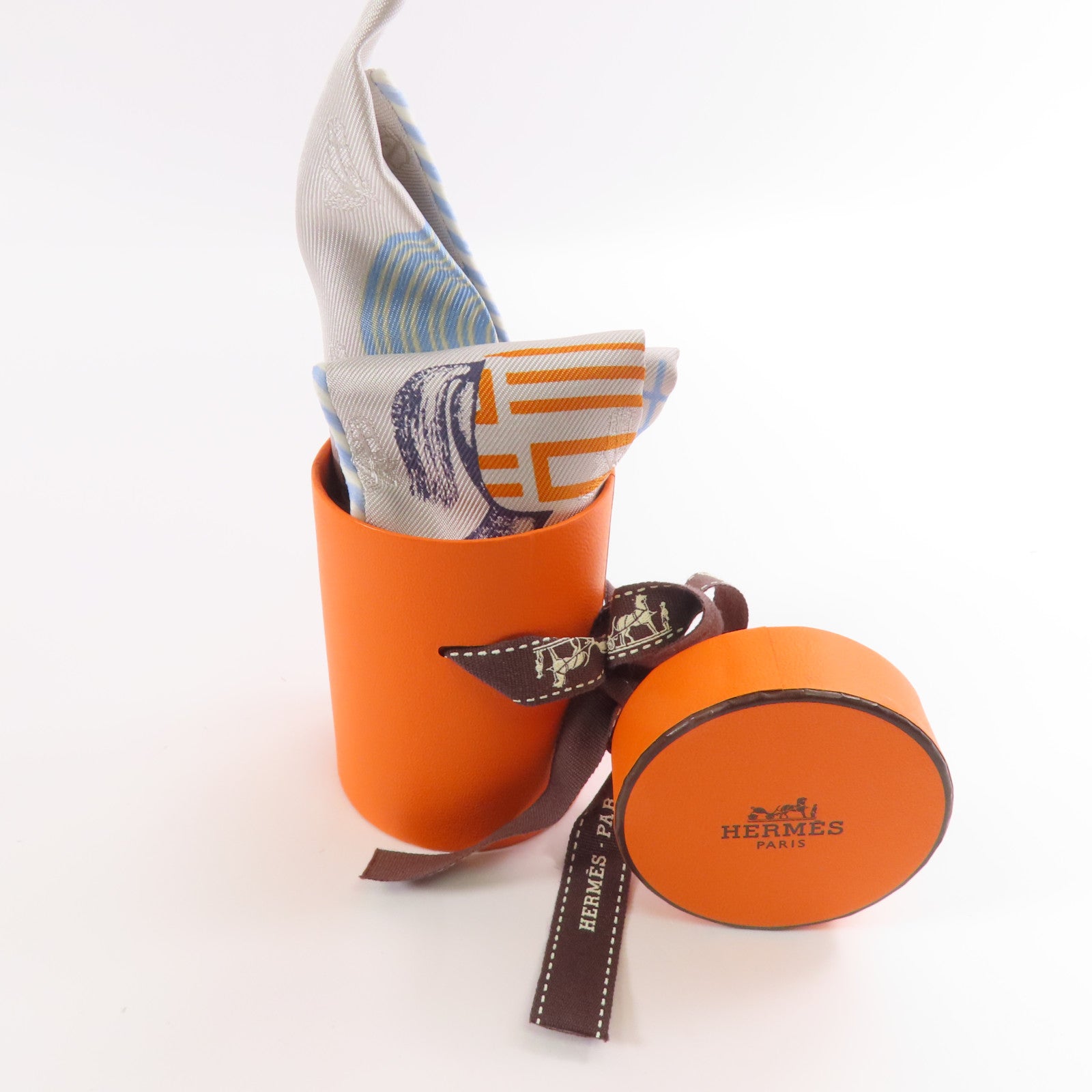 HERMES 絲質Twilly絲巾