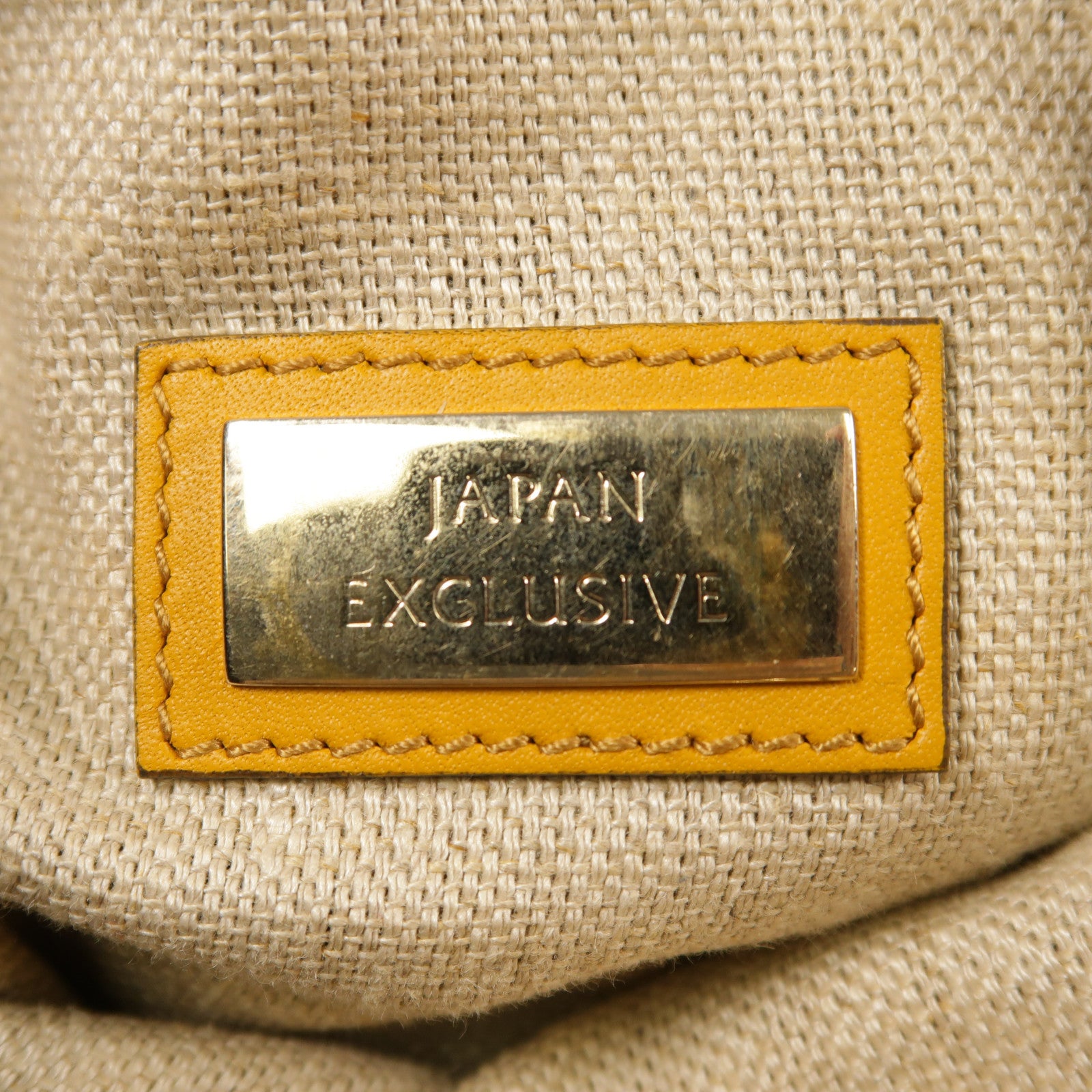 GUCCI GG Shoulder Bag 269878 Canvas Yellow Beige