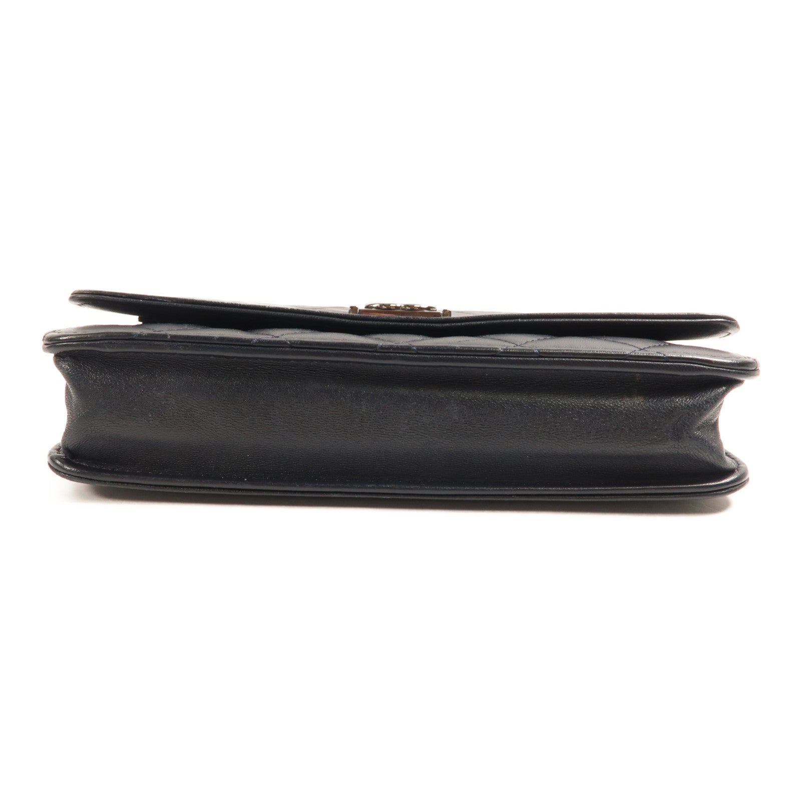 CHANEL 羊皮皮革Boy WOC Wallet On Chain鏈帶肩背袋