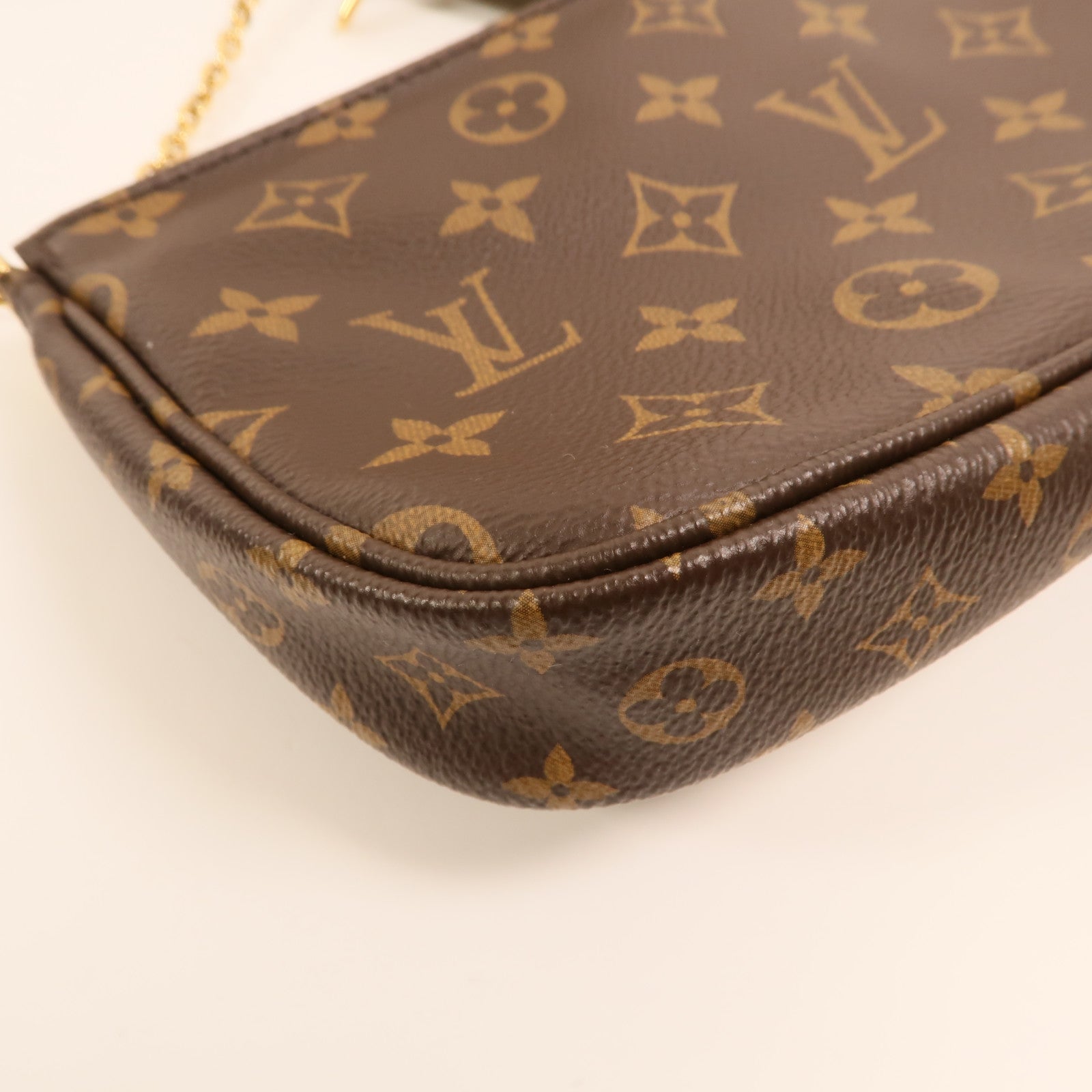 LOUIS VUITTON Monogram Multi Pochette Accessoires金扣肩背袋