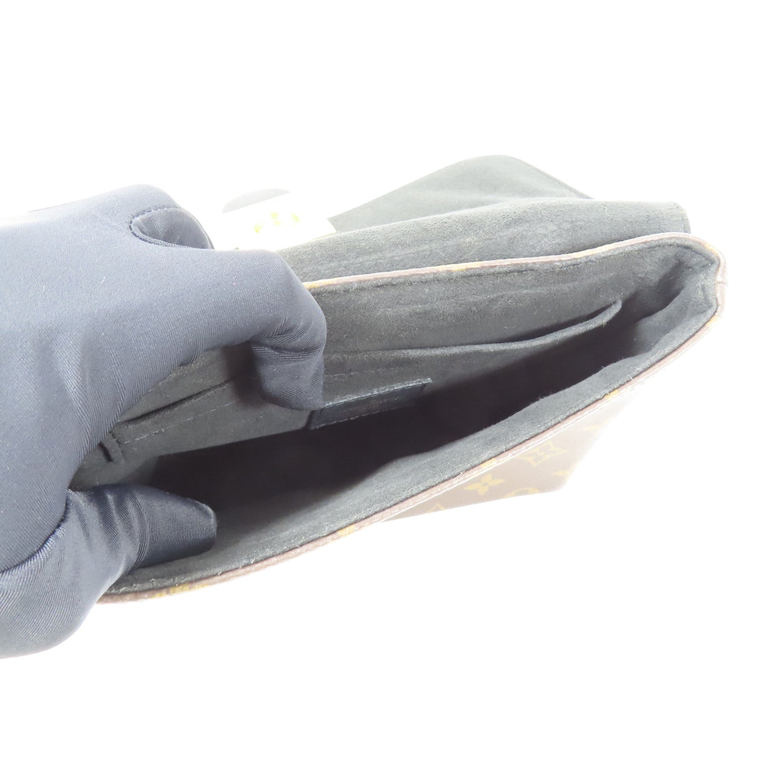 LOUIS VUITTON Monogram Locky BB金扣手挽肩背兩用袋