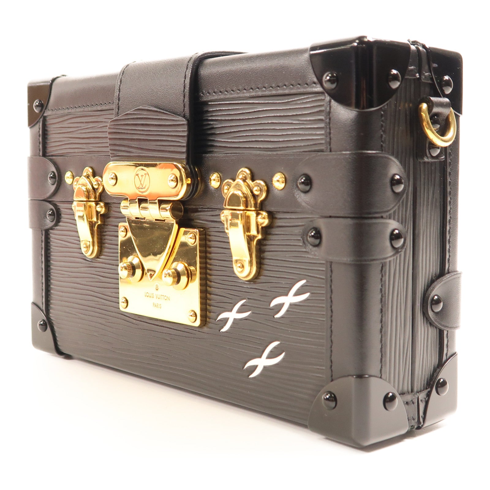 LOUIS VUITTON Epi Petite Malle金扣肩背袋