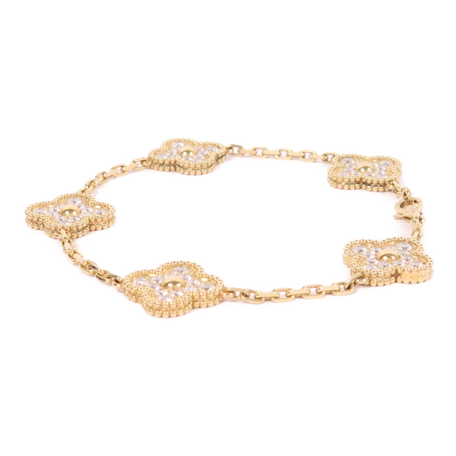 Van Cleef & Arpels 【激減優惠】18K金Alhambra手鏈