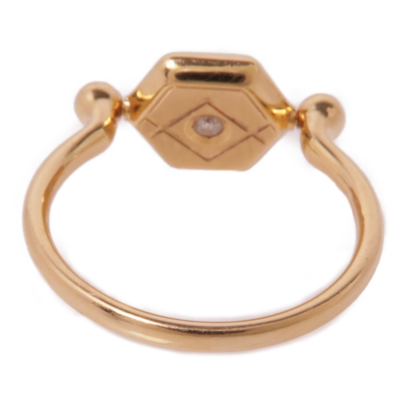 JEWELRY 【激減優惠】18K玫瑰金Diamond Ring鑽石戒指US#5