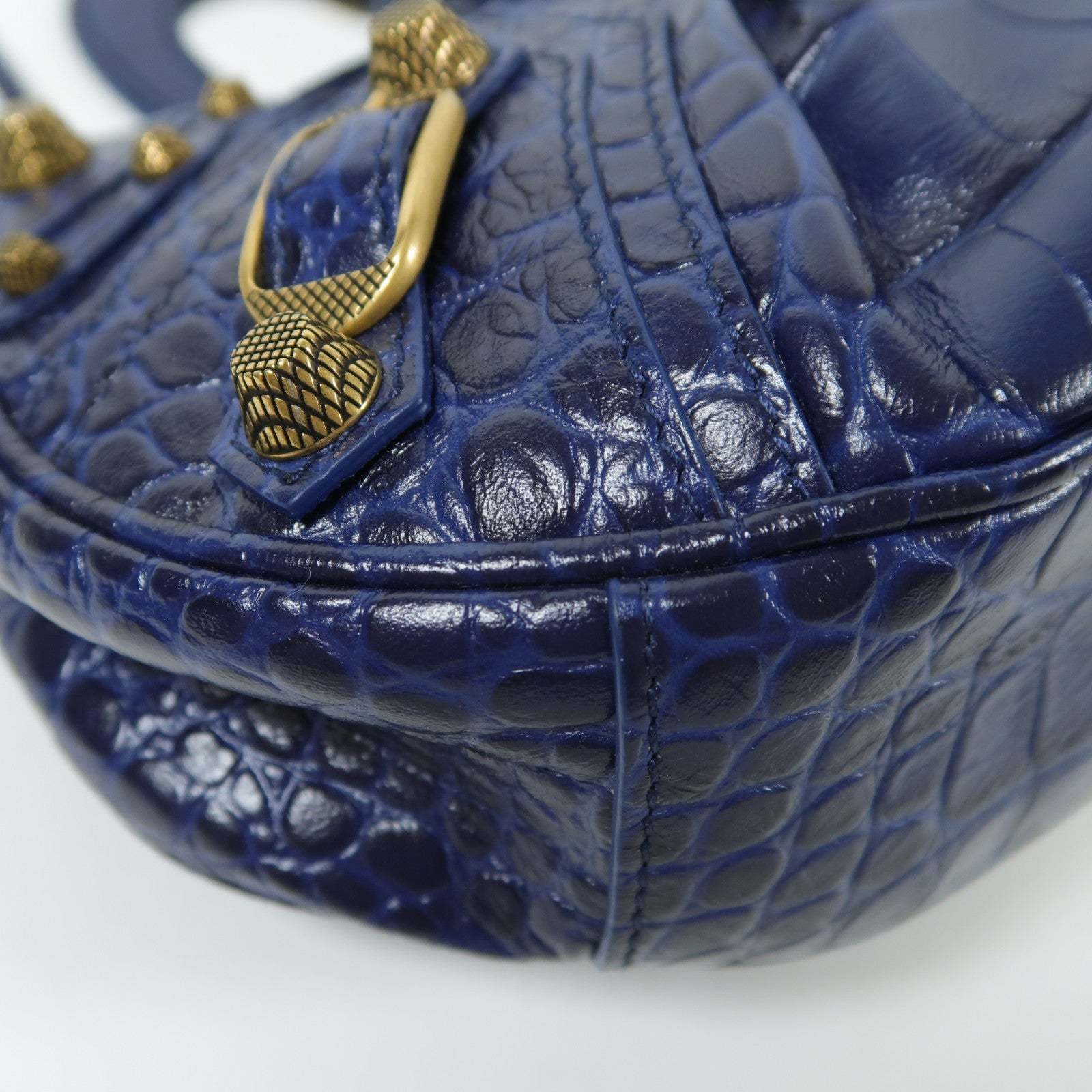 BALENCIAGA 牛皮皮革Le Cagole XS金扣肩背袋