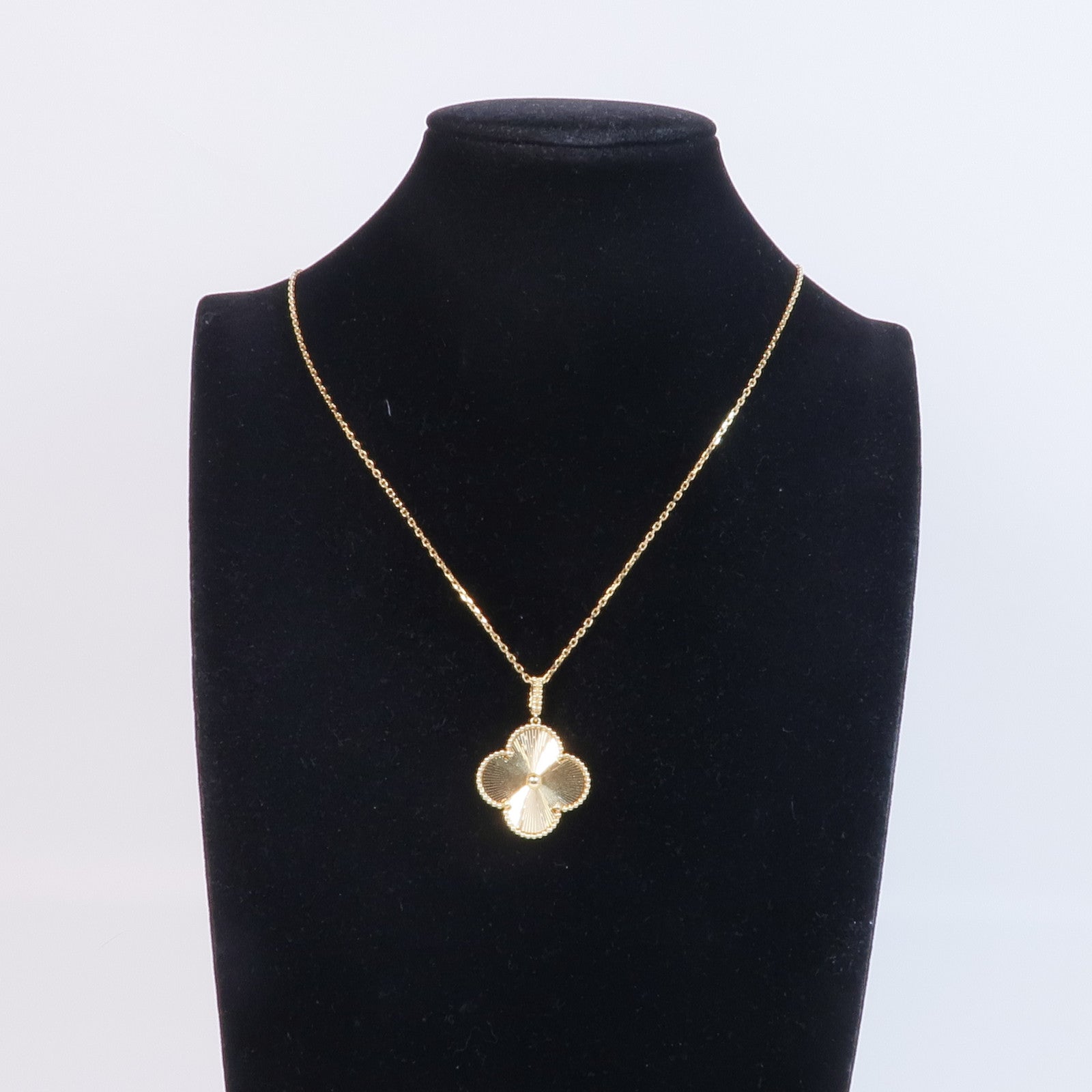 Van Cleef & Arpels 18K黃金Magic Alhambra long Necklace項鍊