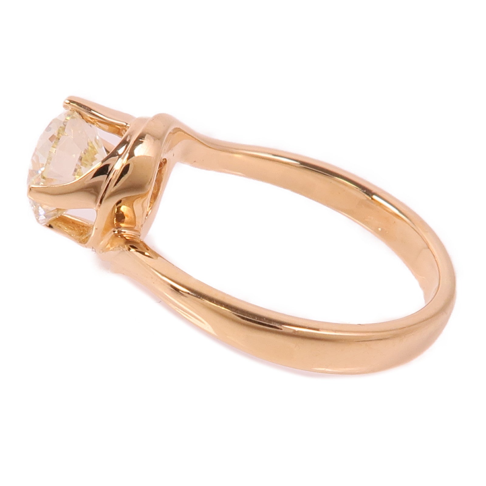 JEWELRY 18K玫瑰金Diamond Ring鑽石戒指US#4.75