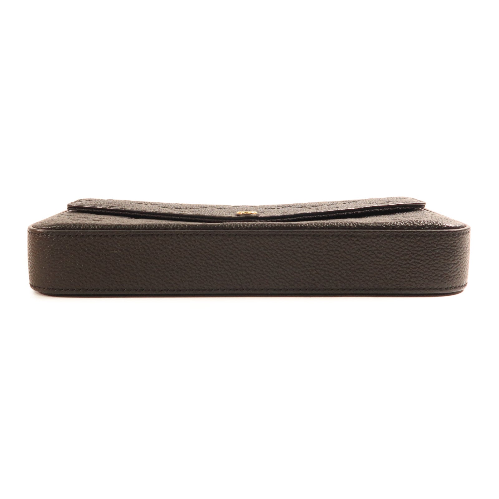 LOUIS VUITTON Monogram Empreinte Felicie Pochette 金扣鏈帶肩背袋
