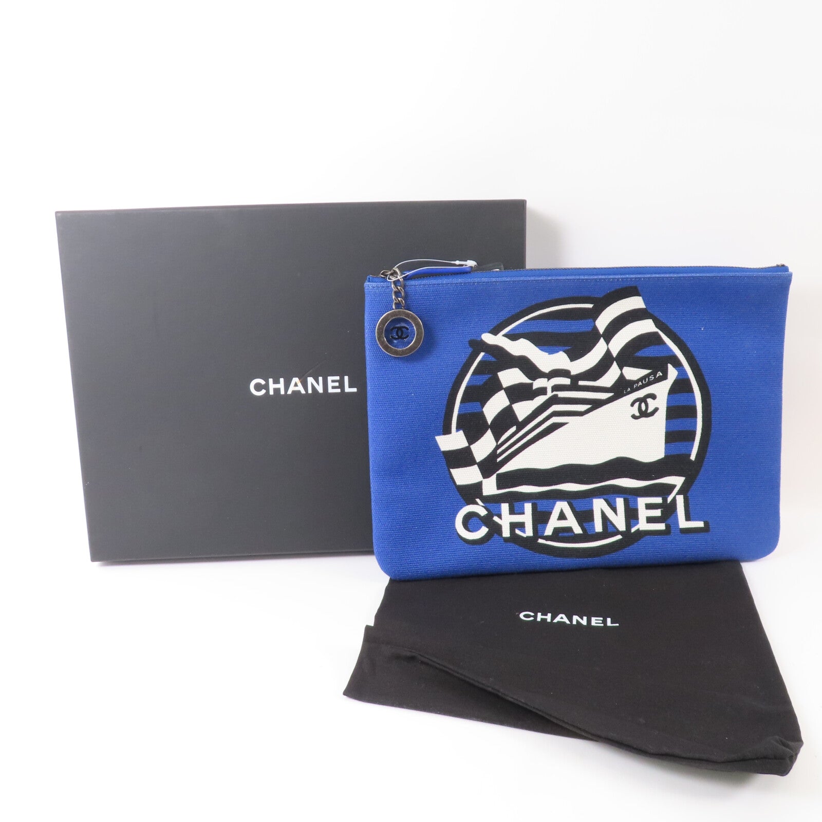 CHANEL 帆布Clutch手拿包
