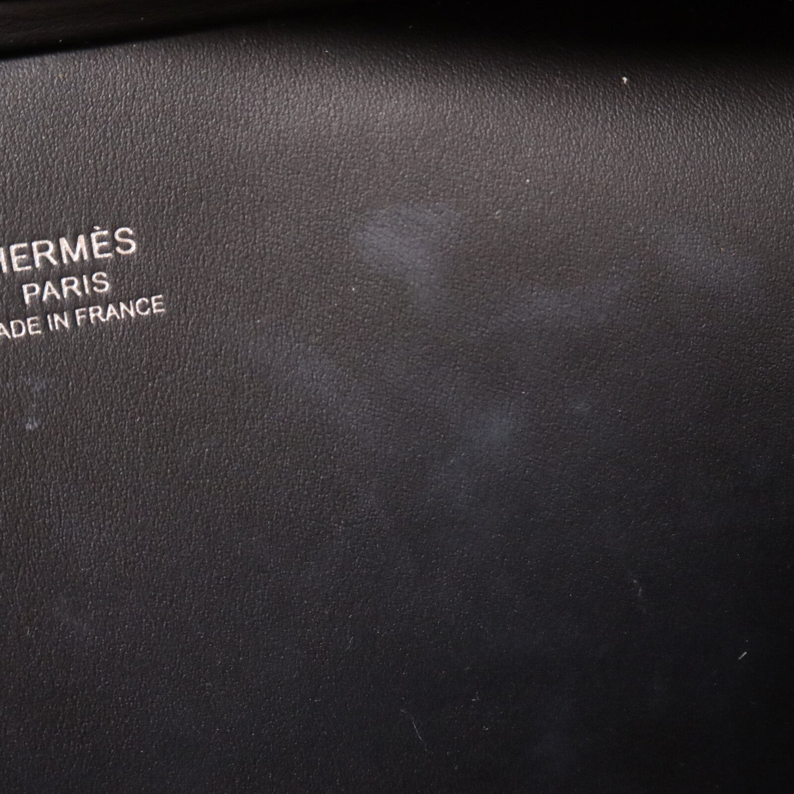 HERMES Evercolor皮革Jypsiere Mini肩背袋Noir