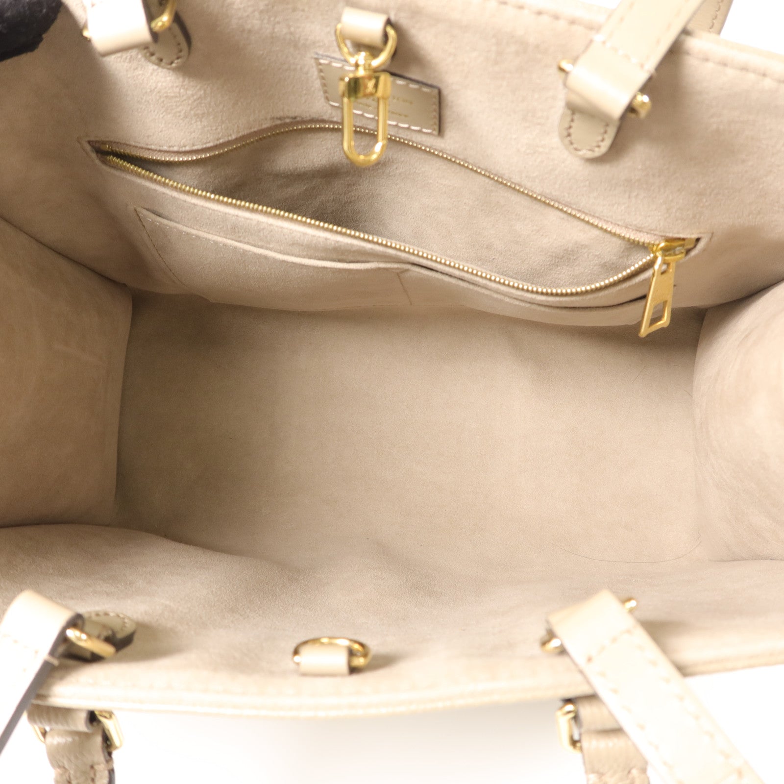LOUIS VUITTON Monogram Empreinte On The Go PM手挽肩背兩用袋