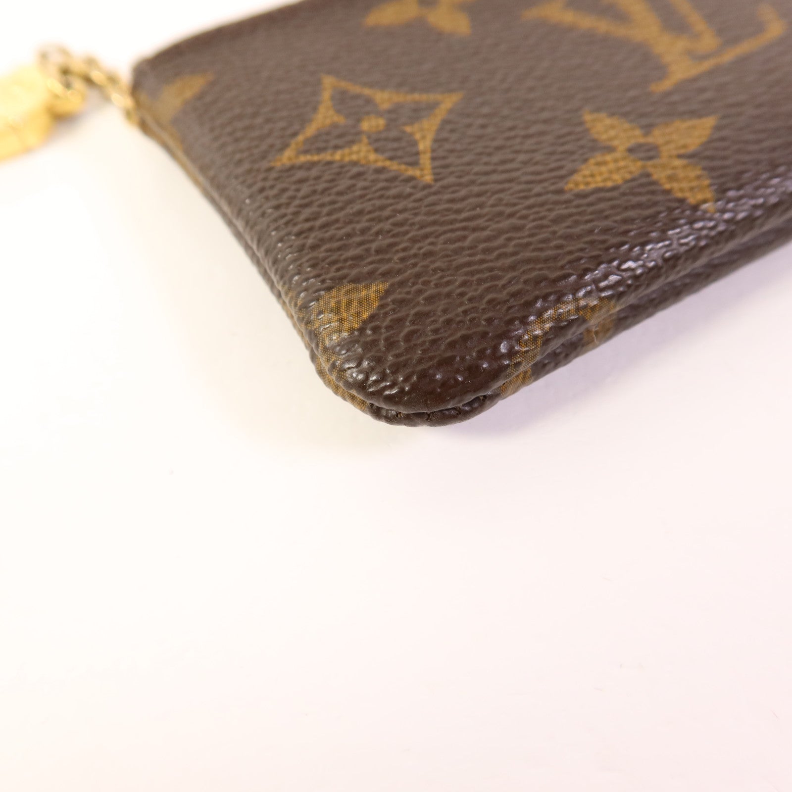 LOUIS VUITTON Monogram Key Pouch金扣鎖匙包
