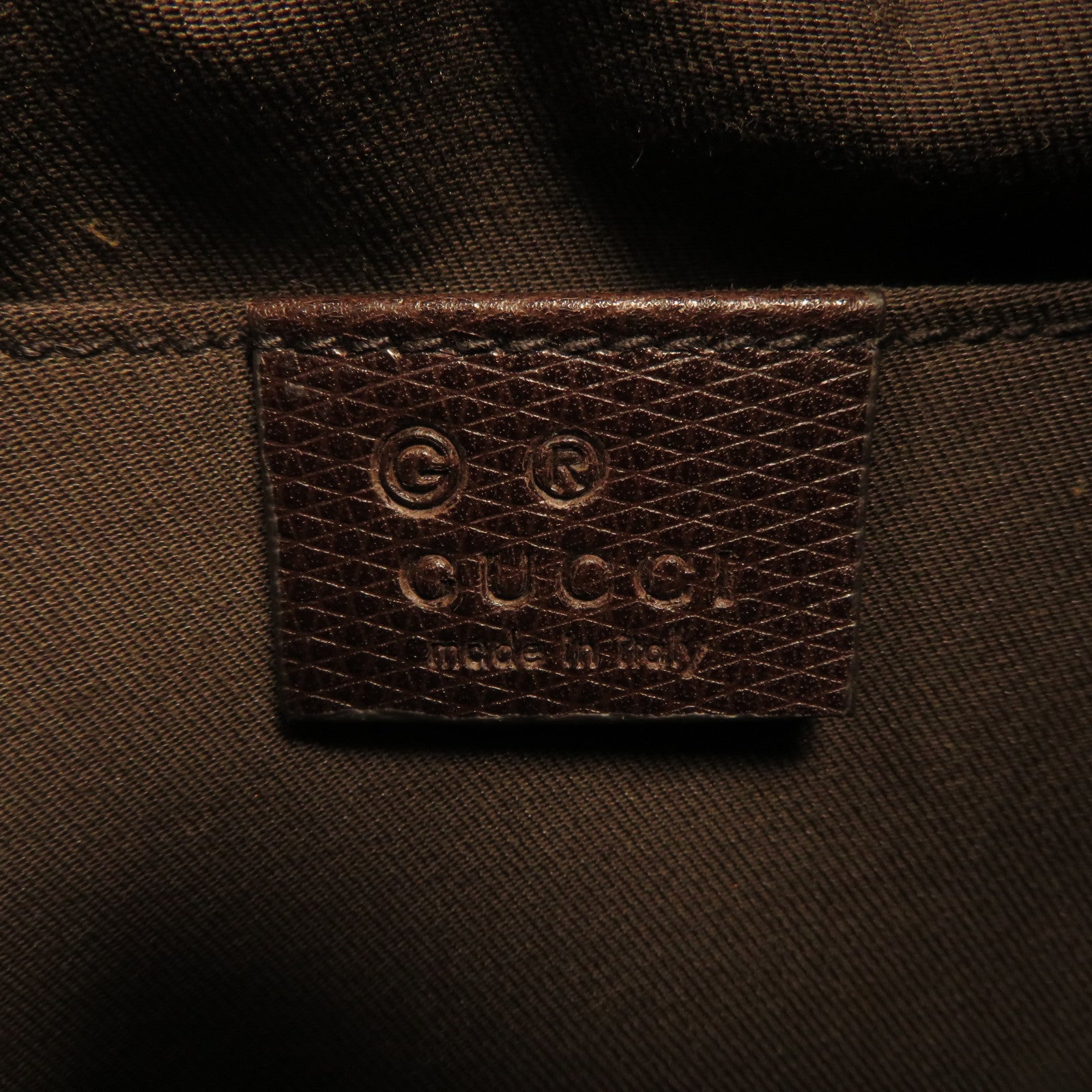 GUCCI 【激減優惠】帆布Handbag銀扣手挽袋米色