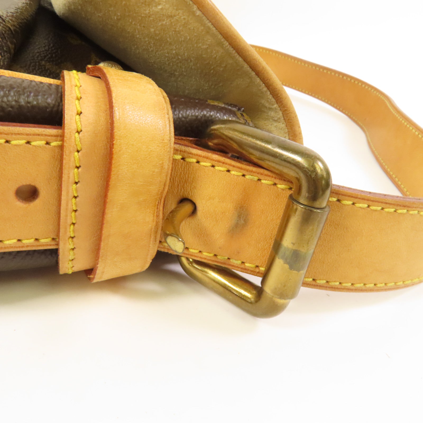 LOUIS VUITTON Monogram Hudson PM金扣肩背袋