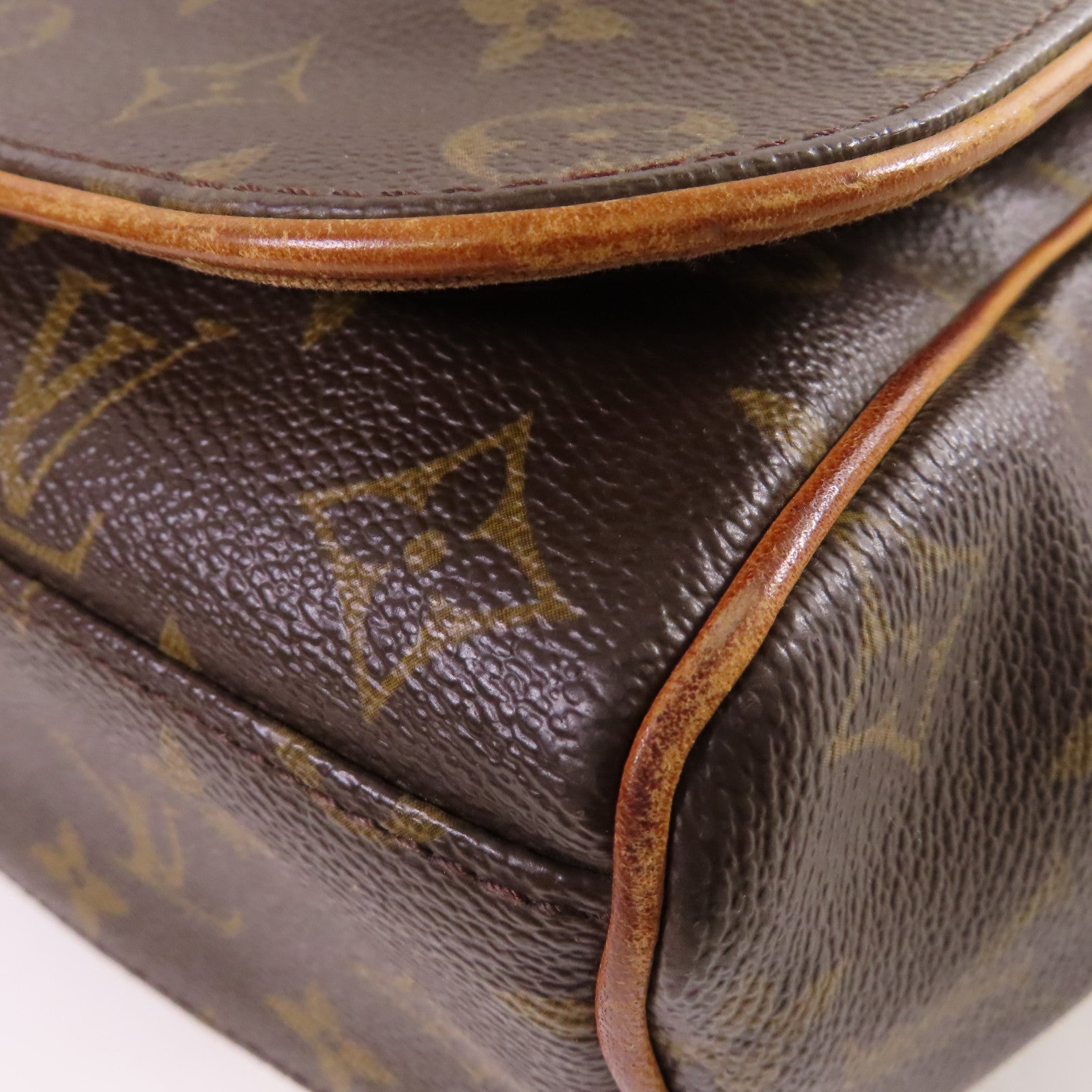 LOUIS VUITTON 【激減優惠】Monogram Abbesses Messenger Bag金扣肩背袋啡色