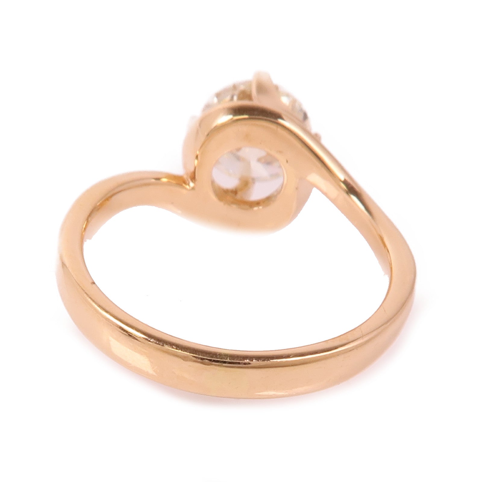 JEWELRY 18K玫瑰金Diamond Ring鑽石戒指US#4.75