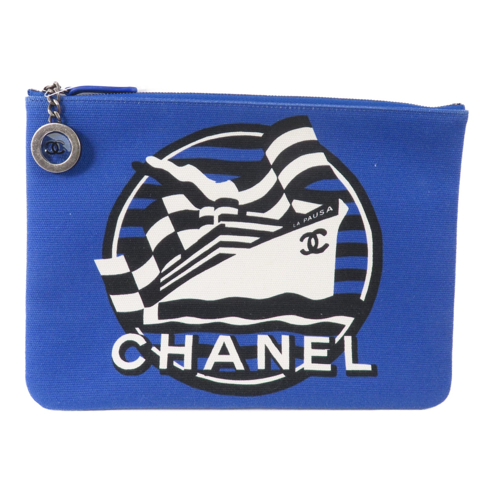 CHANEL 帆布Clutch手拿包