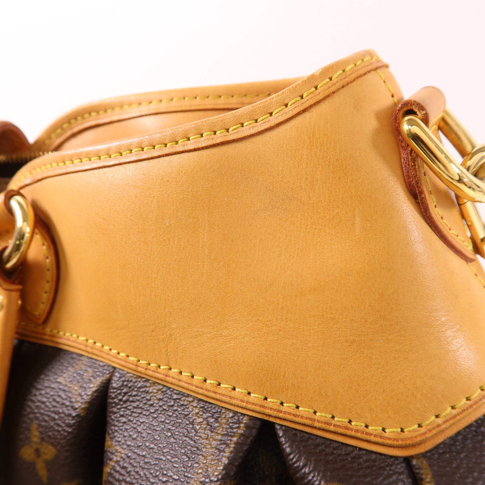 LOUIS VUITTON LV GHW Boetie MM 2 Way Shoulder Bag M45714 Monogram Brown