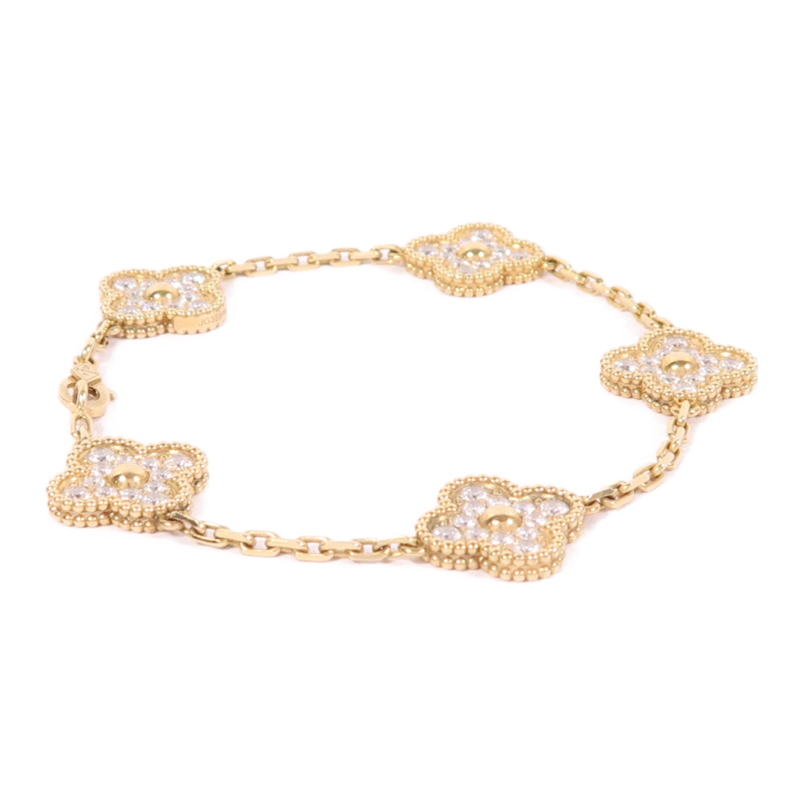 Van Cleef & Arpels 【激減優惠】18K金Alhambra手鏈
