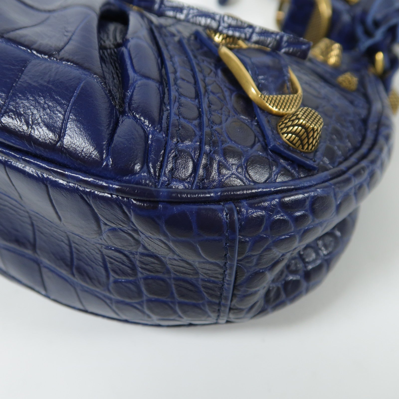 BALENCIAGA 牛皮皮革Le Cagole XS金扣肩背袋