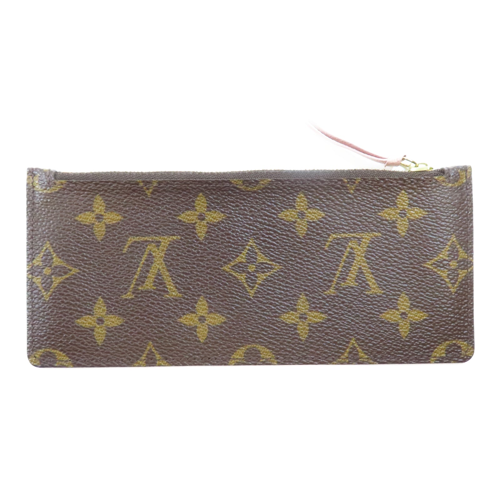 LOUIS VUITTON Monogram Portefeuille Josephine金扣長錢包棕色
